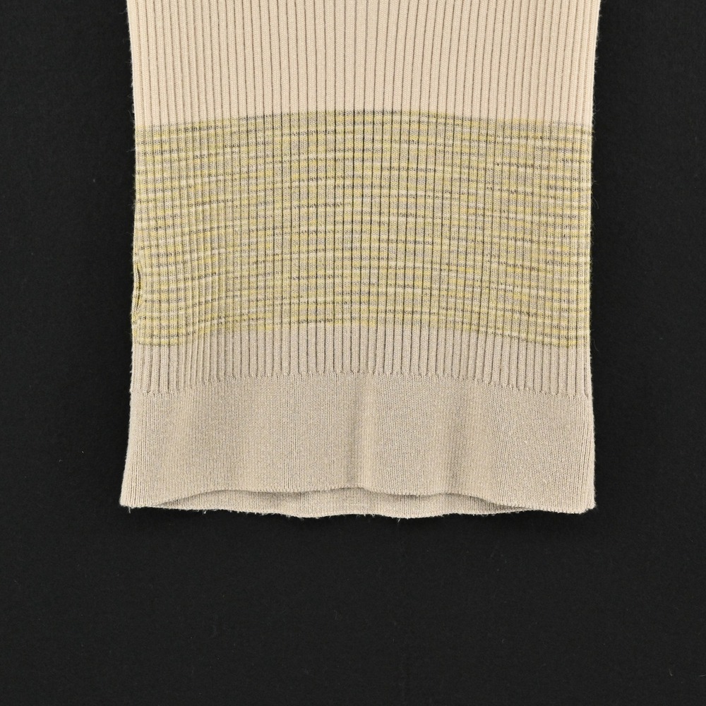Anthropologie Jo Ribbed Knit Tank Womens Size XS Beige Striped Textured Bohemian - Picture 11 of 12